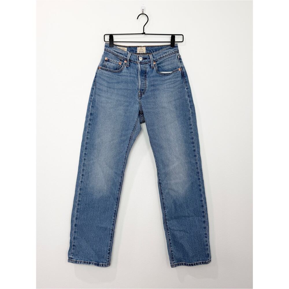 Levi’s 501 Curve Jeans Women's Premium High Rise Straight Leg Size 27 - Picture 2 of 9